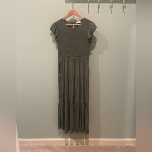 Olive Green Maxi Dress